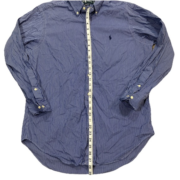 Polo Ralph Lauren Button Down Long Sleeve Blue L Classic Fit - Picture 4 of 6